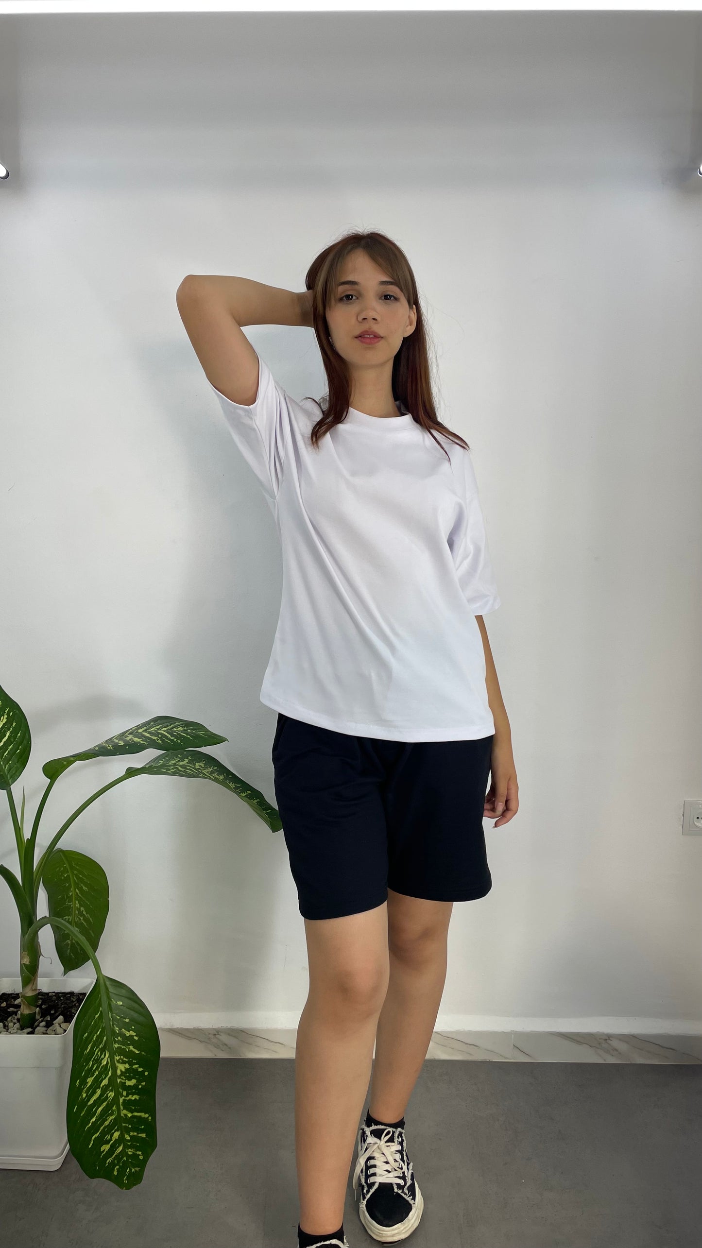 White T-shirt Oversize